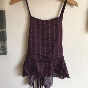 Backless tank from American Eagle